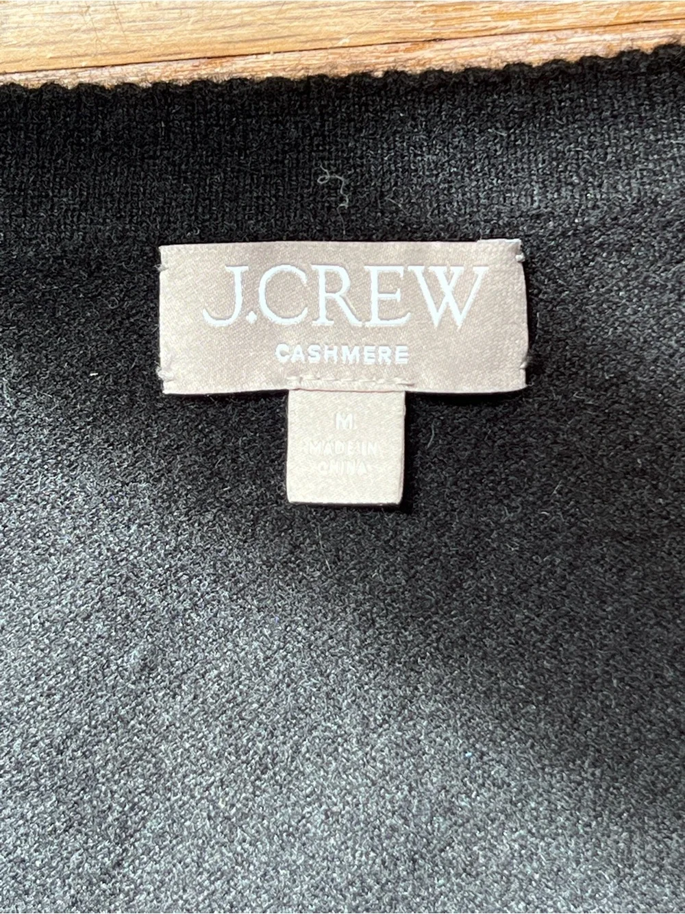 J. Crew Black V-Neck Sweater Vest - Classic Knit